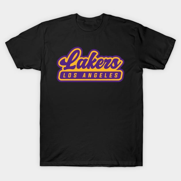 Los Angeles Lakers 01 T-Shirt by Karambol